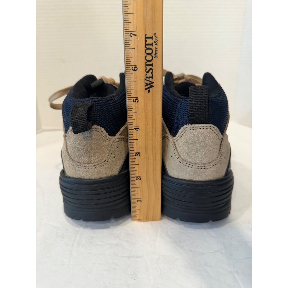 Nevados Womens Tan and Black Lace Up Chunky Lug Sole Hiking Sneaker Boots Sz 7.5 - Picture 7 of 10